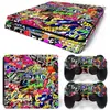 Consola de Juegos Ps4 Slim Pegatina de Cuerpo Completo Pegatina Bomba Pegatina Piel Película de Color para Cuerpo Completo