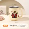 Taza para Enjuague Bucal de Acero Inoxidable 304 Serie Familiar con Asa, Taza para Cepillo de Dientes Colgable, Gran Capacidad, Taza de Lavado Resistente a Roturas