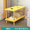 Mesa de centro Mesa pequena Aluguel de casa Sofá Mesa lateral Mesa de centro pequena Mesa de cabeceira de quarto Mesa de cabeceira Suporte de armazenamento Mesa quadrada pequena