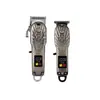 Cortador de Cabelo Elétrico Transfronteiriço, Cortador Elétrico Doméstico de Alta Potência, Cortador Elétrico Profissional para Desenho, Conjunto de Cortadores de Cabelo para Família
