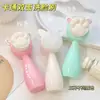 Cepillo Limpiador Facial con Cerdas Suaves, Cepillo de Doble Cara, Herramienta Manual de Limpieza Profunda de Poros Faciales, Removedor de Puntos Negros