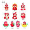 Agujero de spot caja ciega de música muñeca accesorios pequeños huevo Sanrio kulomi dios original llavero pequeño regalo colgante