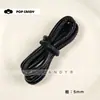 Corda de Couro Pingente Versátil Corrente para Pendurar Alça de Bolsa de Mão Corda Trançada Acessórios Roupa Chapéu Sapato Acessórios de Flor Corda com Núcleo Corda de Couro DIY