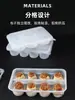 Cajas para bollos, empaques desechables para shumai, cajas para dumplings de sopa, bollos pequeños al vapor, cajas para empaque de bollos a la plancha, cajas para congelador, cajas de almacenamiento