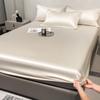Cobertor de Cama Lyocell Lanjing Tencel Peça Única Verão Doméstico Protetor de Colchão Casal Dormitório Colcha de Cama Solteiro Peça Única