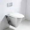 [Personalizado] Inodoro de Acero Inoxidable 304 para Trenes de Alta Velocidad, Inodoro de Ahorro de Agua para Lugares Públicos, Inodoro Montado en la Pared Anti-Olores
