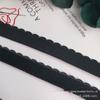 1,0/2,0 cm Preto e Branco Borda Crescente Cintura de Roupa Íntima Acessórios de Vestuário Costura Feito à Mão Faixa Elástica