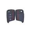 Adecuado para Vw Volkswagen Lingdu Golf 7 Touran L Jia Tourism Tiguan L Touron Hebilla de Llave de Silicona Funda Protectora