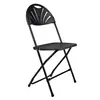 Silla plegable de entrenamiento con respaldo simple, taburete, comercio exterior, apilable, para exposiciones, ligera, plegable, para bodas, exterior, silla de plástico