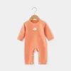 Ropa interior térmica de primera capa Pijama para bebés, Primavera, Otoño e Invierno Mameluco de manga larga Ropa para recién nacidos Mono Traje para gatear