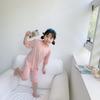 2023 Ropa de Verano para Niños con Aire Acondicionado para el Hogar Conjunto de Pijama de Bebé de 7 Piezas para Niños y Niñas Venta al por Mayor de Ropa para Niños