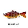 Isca de pesca para toda água suprimentos de pesca ao ar livre isca Luya 10CM/15.7G isca multi-seção isca artificial