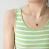 Tienda Insignia Shanghai Dan Nong/Chaleco de Seda Helada para Mujer, Ropa de Abrigo de Verano, Capa Base de Punto, Camisola Pequeña con Diseño Elegante, Top Ajustado