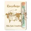 Artesanías Decorativas de Madera para Bodas y Deseos Transfronterizos Regalo de Boda Sobre de Regalo de Dinero Artesanías de Tubo de Ensayo