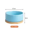 Tigela para gato com aquecimento de temperatura constante, tigela de cerâmica para animais de estimação, tigela para cachorro, tigela de comida para gato de inverno, dispensador de água, tigela de água para cachorro, suprimentos para animais de estimação