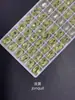 Rhinestone Ovalado de Base Puntiaguda K9 3*5mm Ropa Bolsas Fundas de Teléfono Pegatinas Rhinestones Irregulares DIY Rhinestones Súper Brillantes Rhinestones Sueltos Rhinestones de Cristal