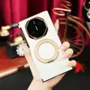 Aplicable a Funda para Teléfono Huawei Mate XTS Extraordinary Master Soporte Magnético Giratorio XTS Doble Eje Central Cobertura Total Carcasa Inferior Única