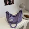 Bolso Único de Pana para Mujer, Gran Capacidad, Nuevo Bolso Cruzado de Hombro de Moda 2026, Bolso Dumpling para Mujer, Bolso Cruzado