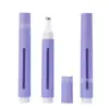 Botella Rollerball con Ventana Visible de Fábrica Botella para Crema de Ojos 15ml Tubo de Aguja Ultrasónica Material de Empaque Botella de Empaque para Esencia de Tratamiento de Acné