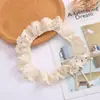 Encaje de algodón elástico blanco cremoso tela de encaje hecha a mano calcetines de encaje accesorios falda dobladillo de cortina ribete decorativo