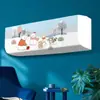 2026 Nuevo Modelo Cubierta para Aire Acondicionado Juego Completo Cubierta Universal de Pared para Aire Acondicionado Tela Cubierta a Prueba de Polvo