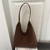 Bolso Retro de Gran Capacidad con Estampado de Leopardo para Mujer 2025 Nuevo Casual para Desplazamiento Más Fácil de Combinar Bolso Bandolera Otoño e Invierno Bolso Tote de Hombro