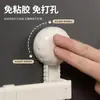 Nuevo estante de succión para baño del hogar con ganchos, estante de ganchos móvil, toallero multifuncional