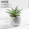 Bonsái de Planta Verde Nórdica Flor Falsa Decoración de Interior Decoración de Escritorio Biónica Suculenta Pequeña Planta en Maceta