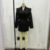 Ins Transfronterizo Europeo y Americano 2026 Nueva Moda Elegante Amazon Mayorista para Mujer Blazer Holgado con Tirante Ancho que Ceñe la Cintura