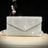 Bolsa Quadrada Pequena Super Brilhante com Strass em Toda a Superfície Estilo Coreano, Nova Bolsa Transversal de Ombro com Pedrarias, Bolsa de Festa da Moda para Celebridade da Internet