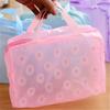 Bolsa organizadora de cosméticos de viagem, bolsa de higiene pessoal à prova d'água para banheiro, bolsa de presente, atacado de cosméticos.