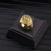 Anillos Europeos y Americanos Transfronterizos de Piedras Preciosas Vintage, Anillos de Alta Gama Incrustados con Diamantes, Accesorios de Mano Modernos y Geniales para Hombres y Mujeres, Suministro Directo de Fábrica