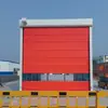 Serie de puertas de apilamiento de alta velocidad de PVC almacén de fábrica cortina suave resistente al viento inducción automática puerta de apilamiento industrial exportación de comercio exterior