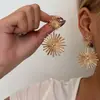 Pendientes de Flor Irregulares Exagerados con Personalidad de Moda Transfronterizos Europeos y Americanos Pendientes Femeninos Pendientes Pendientes