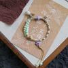 Diseño nicho pulsera de alta gama pulsera de flores de cerámica de Jingdezhen mujeres venta al por mayor pulsera de cuentas de porcelana mujeres ventas directas de fábrica