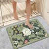 Alfombrilla de suelo de barro de diatomeas suave estilo americano para baño, alfombrilla de suelo antideslizante para baño, absorbente, secado rápido, felpudo de barro de diatomeas