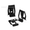 Para Ford Mazda Audi Toyota decoración de tablero de consola central de coche soporte de metal Negro