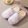 Novas pantufas femininas de pelo de coelho para casa, com sola macia e silenciosa, para piso aquecido, piso de madeira, estilo japonês, pantufas de algodão