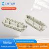 Conector Retangular He Tipo 24 Plugue de Conexão Pesada Adaptador de Núcleo Interno He-24Mf Acessórios Fonte de Alimentação Resistente a Altas Temperaturas