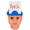 Adivinhe Quem Sou Eu Headwear com Cartão Inserível Headband Auxílios de Aprendizagem Ensino Jogo Pinyin Inglês Sala de Aula Interativa Educação Infantil