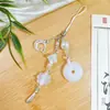 Novo [Hua Chen Yue Xi] Novo Lírio-do-vale Chinês Pingente Decorativo Fivela Ping An para Bolsa Sapato Corrente para Celular Cordão