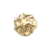 Exquisitos Botones de Metal, Botones Asimétricos Cóncavos y Convexos para Cárdigan, Versátiles Botones Pequeños con Forma Especial para Camisa o Chaqueta de Punto