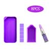 Nuevo kit de pintura de diamante con punta de lápiz labial, taladro, bolígrafo, adhesivo para punto de cruz, placa de perforación con punta de embudo, accesorios de arcilla