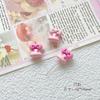 Serie Rosa Blanca Estrella Helado de Sandía Campana Dulce Lindo Hecho a Mano DIY Pulsera Collar Material Accesorios