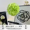Hortênsia Grande de Haste Única Flores Artificiais Buquê Flores de Seda Flor Artificial Decoração de Salão de Cerimônia de Casamento Flor Sala de Estar Quarto Decoração Atacado