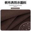 Delantal de Lona para Mujer Cocina Hogar Cocina Antifouling Ropa de Trabajo Tienda de Té con Leche Tienda de Uñas Estampado Catering Cintura Corta