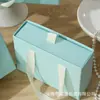 Caja de Cajón Spot Azul Claro Grande, Caja de Empaque de Perfume de Emulsión Acuosa, Caja Vacía, Caja de Regalo para Cosméticos Bufanda Lencería