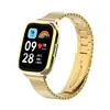 Adecuado para la banda de reloj Redmi Watch 3 Active, Banda de reloj de acero inoxidable sólido con eslabones de bambú de una sola cuenta para Redmi Watch 3