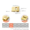 Novo Pingente Estilo Chinês Retrô Maçaneta de Gaveta de Latão Sólido, Puxador de Anel Dourado Antigo de Furo Único para Armário e Porta de Guarda-Roupa