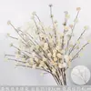 Flor de Simulación Nueva Bola de Mano Flor Salón de Bodas Decoración Suave Techo Ramas Largas Arreglo Floral Arte Bola de Nieve Escenario Escénico Flor Artificial